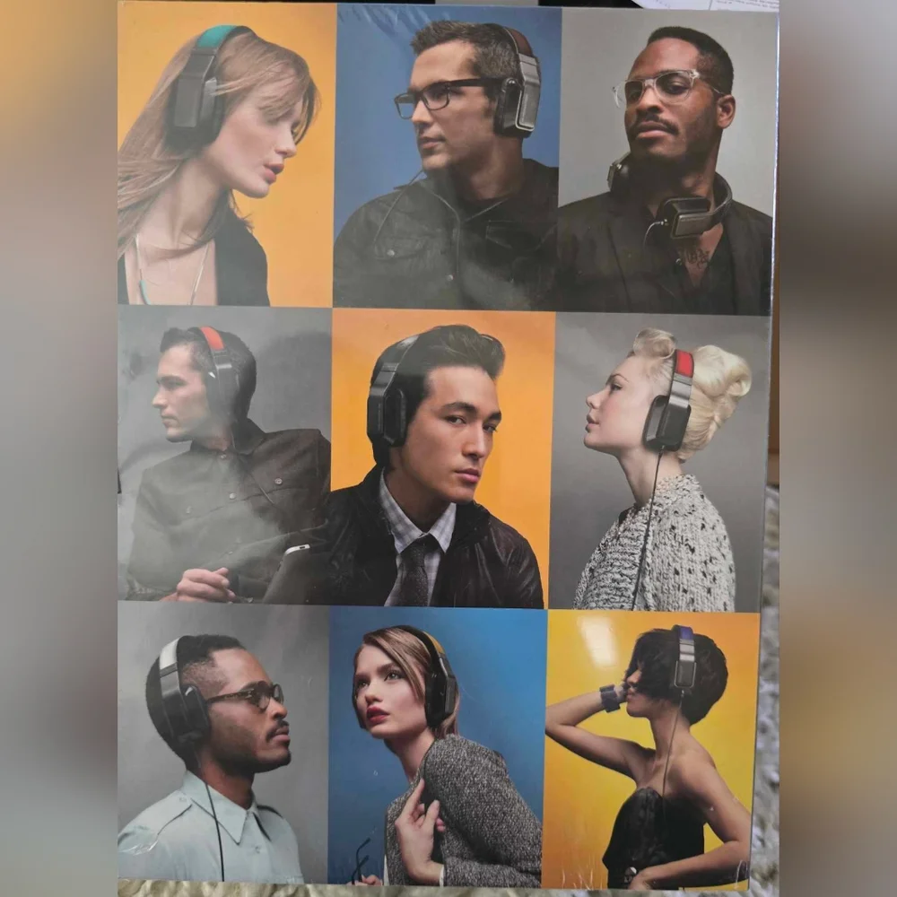 Monster Inspiration Active Noise-Canceling Over-Ear Headphones  Black. BRAND NEW